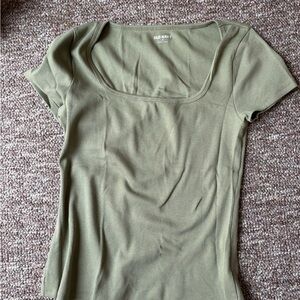 Old Navy Sage Green Short Sleeve Top